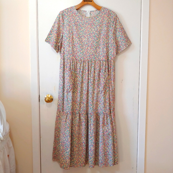 Emery Rose Floral Dress cottage Core - Picture 2 of 14